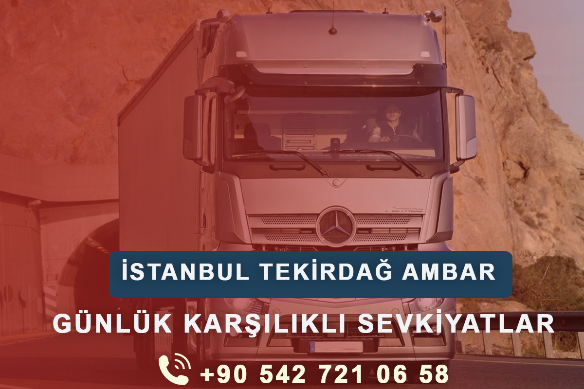 İstanbul TekirdağAmbarı Telefon Numarası